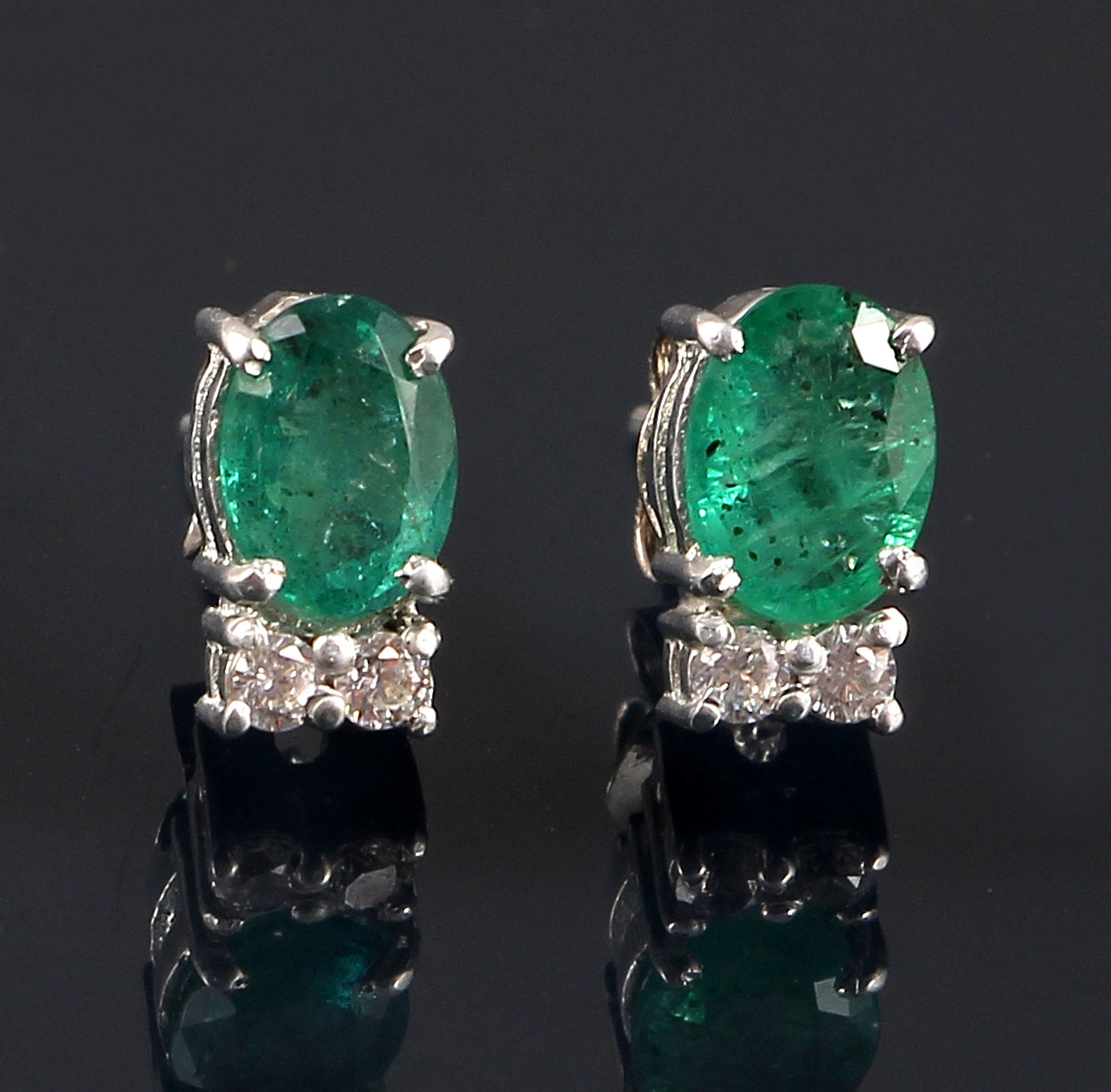 Emerald Socialite Earrings