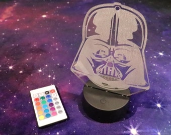 2013 Lego Star Wars Darth Vader Led Desk Lamp With Lightsaber Etsy