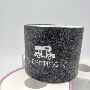 Storage of toilet paper for the caravan felt cuff gift and decoration idea for campers 5 Wohnmobil Alkoven