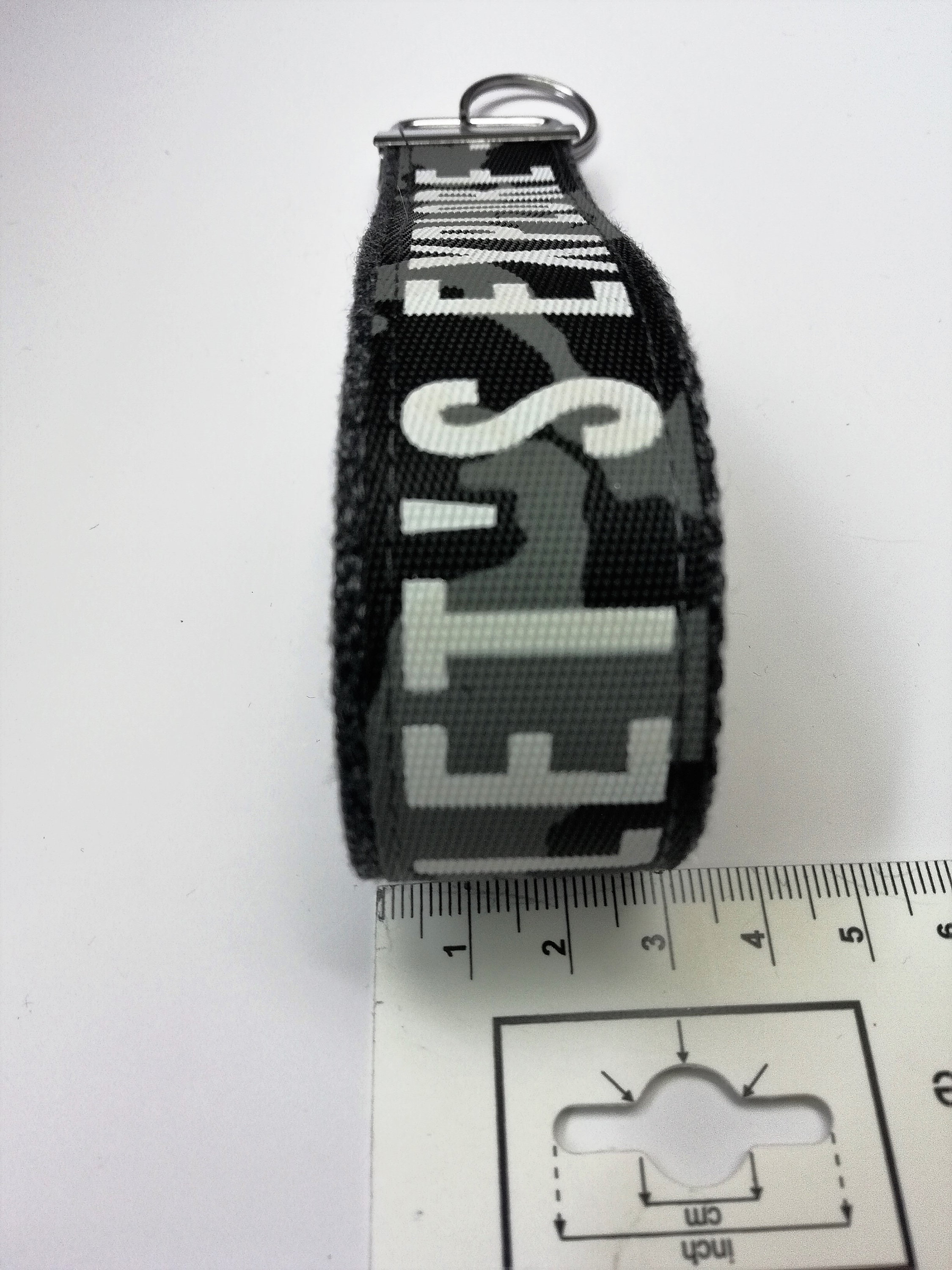 Schlüsselanhänger Camouflage dunkelgrau Autoschlüssel | Etsy