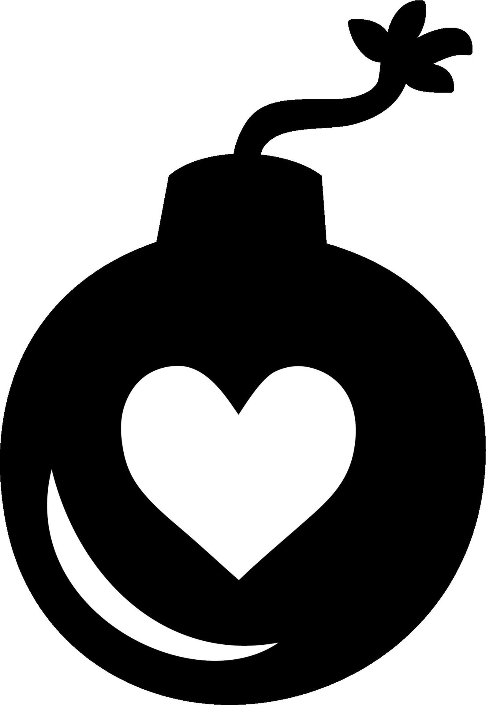 Love Bomb Heart Explosive Vinyl Decal Sticker for Laptops Etsy