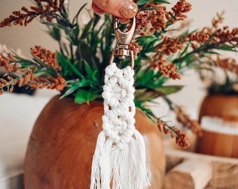 Macramé Keychain