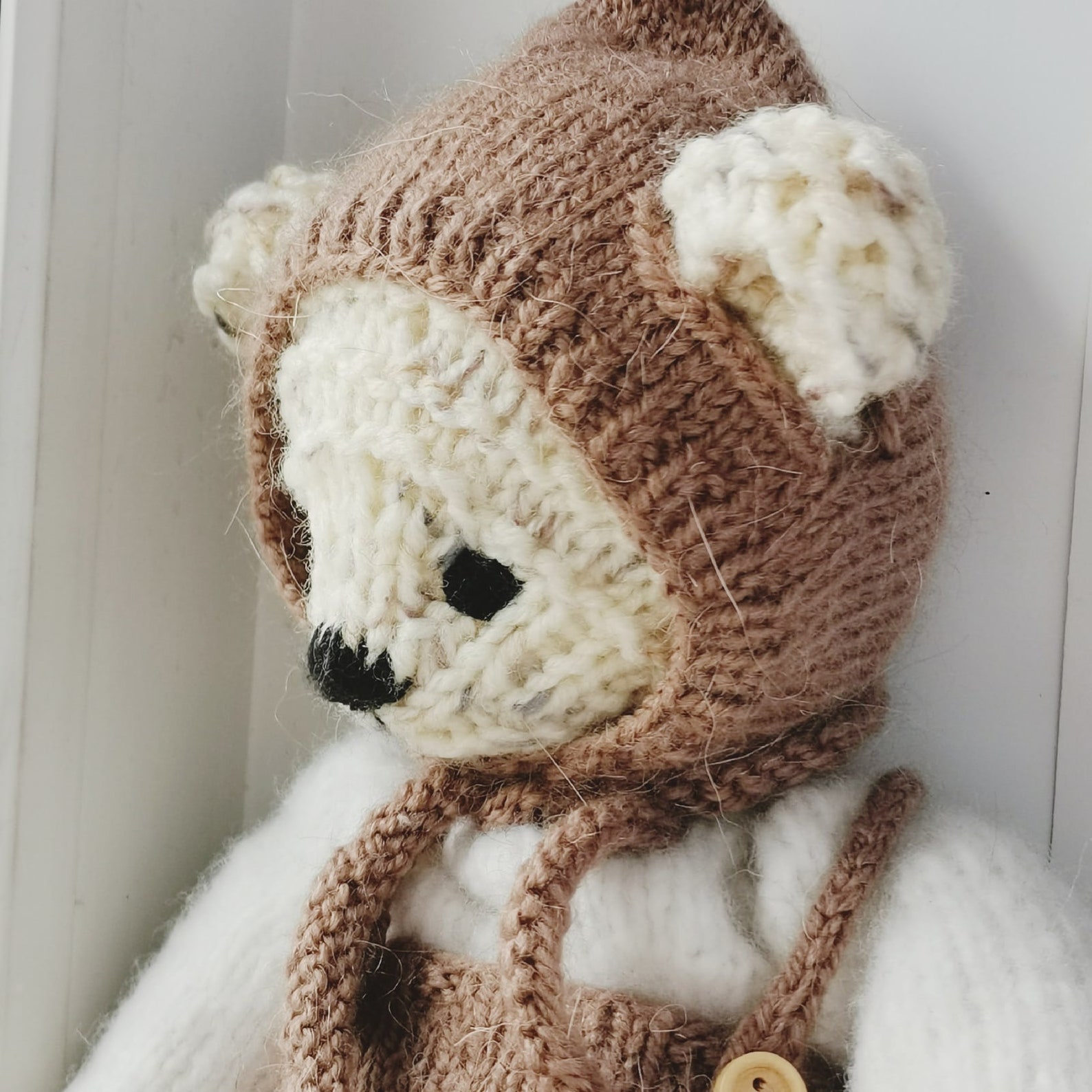 Teddy bear family knitting pattern Bear toy Easy knitting toy | Etsy