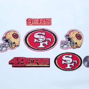 Small 49ers Patch 