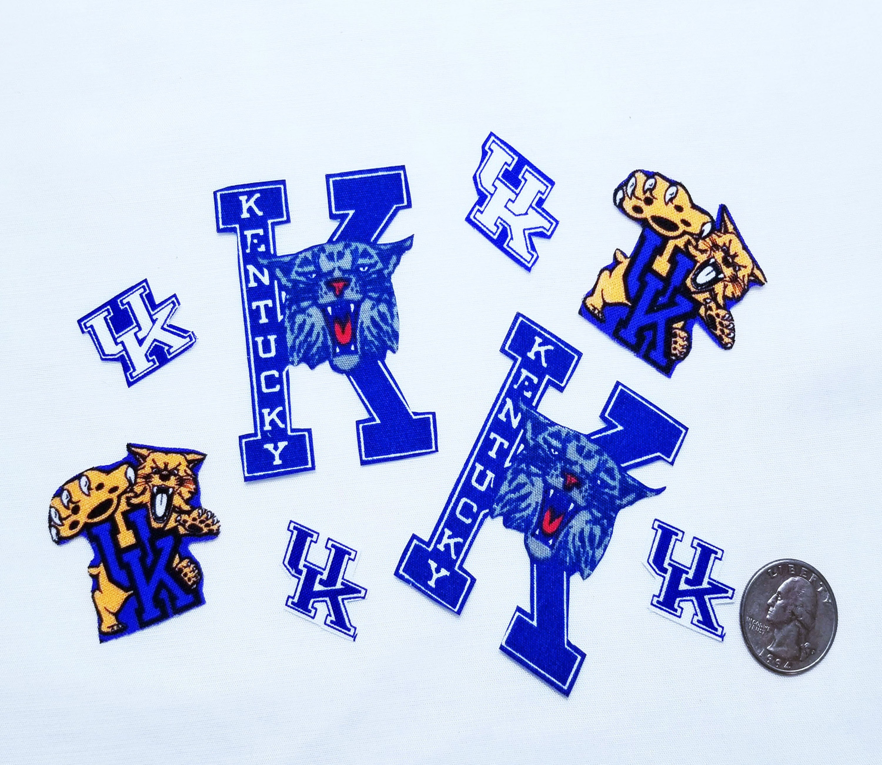 1 Inch College Varsity Letters, Iron on Patch, Embroidered Fabric Patch,  College Letter, Varsity Letter, Custom Made Letters, Appliques 