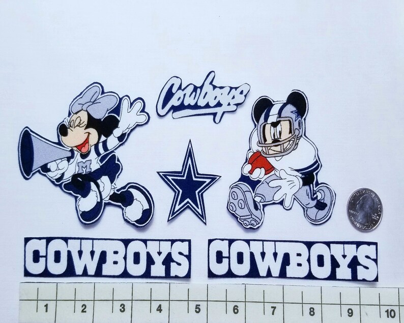 Dallas Cowboys Mickey & Minnie Mouse Disney NFL Cotton ...