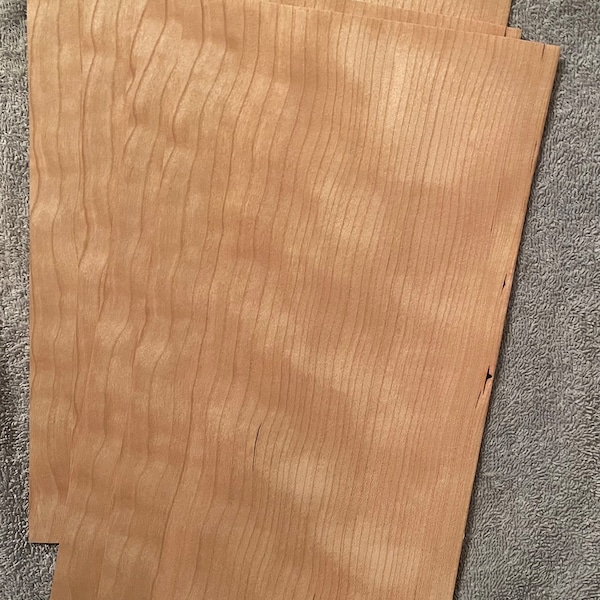 Cherry Veneer Sheet Etsy