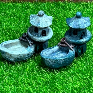 Small garden fountain for pond or decoration. Offered 2 models. 13903,13904.