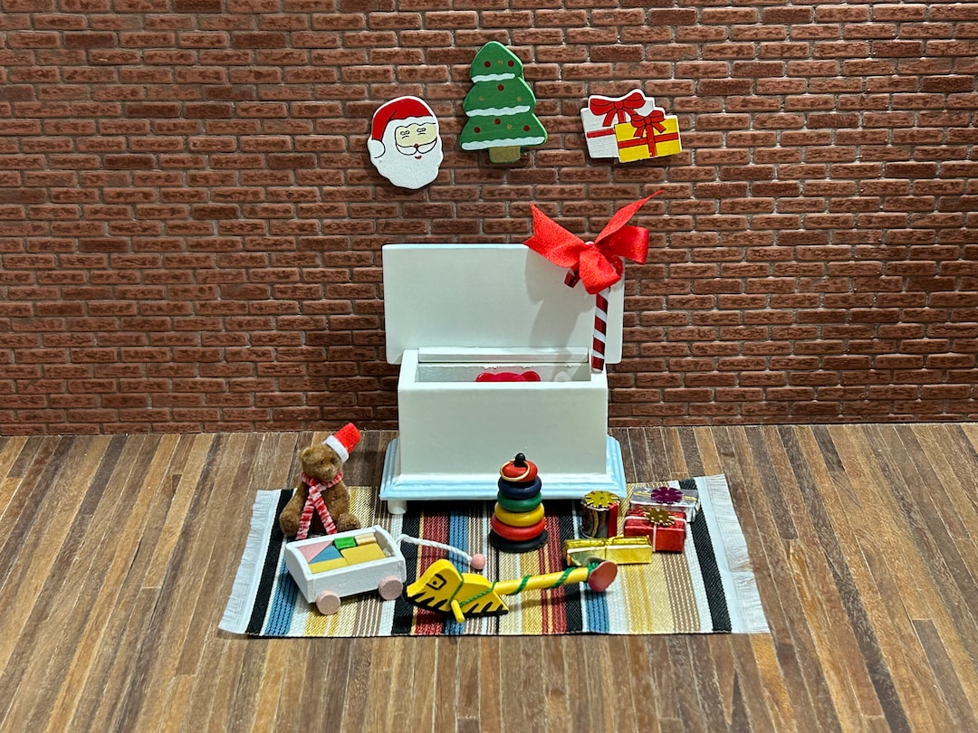 Practical and Beautiful Little Toy Boxes in White Painted Etsy