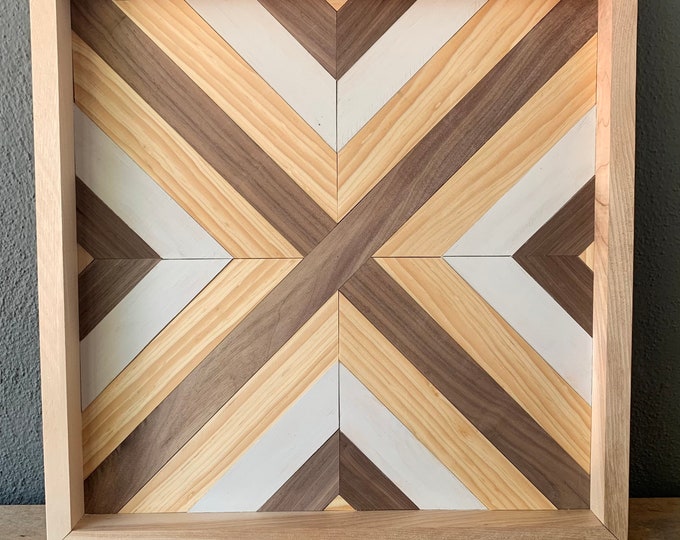 Geometric Wood Art