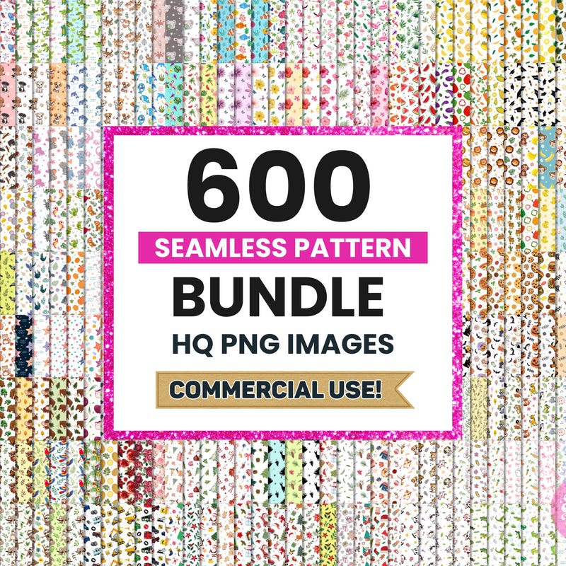 Pattern Sort Packs Seamless Floral Pattern - Etsy