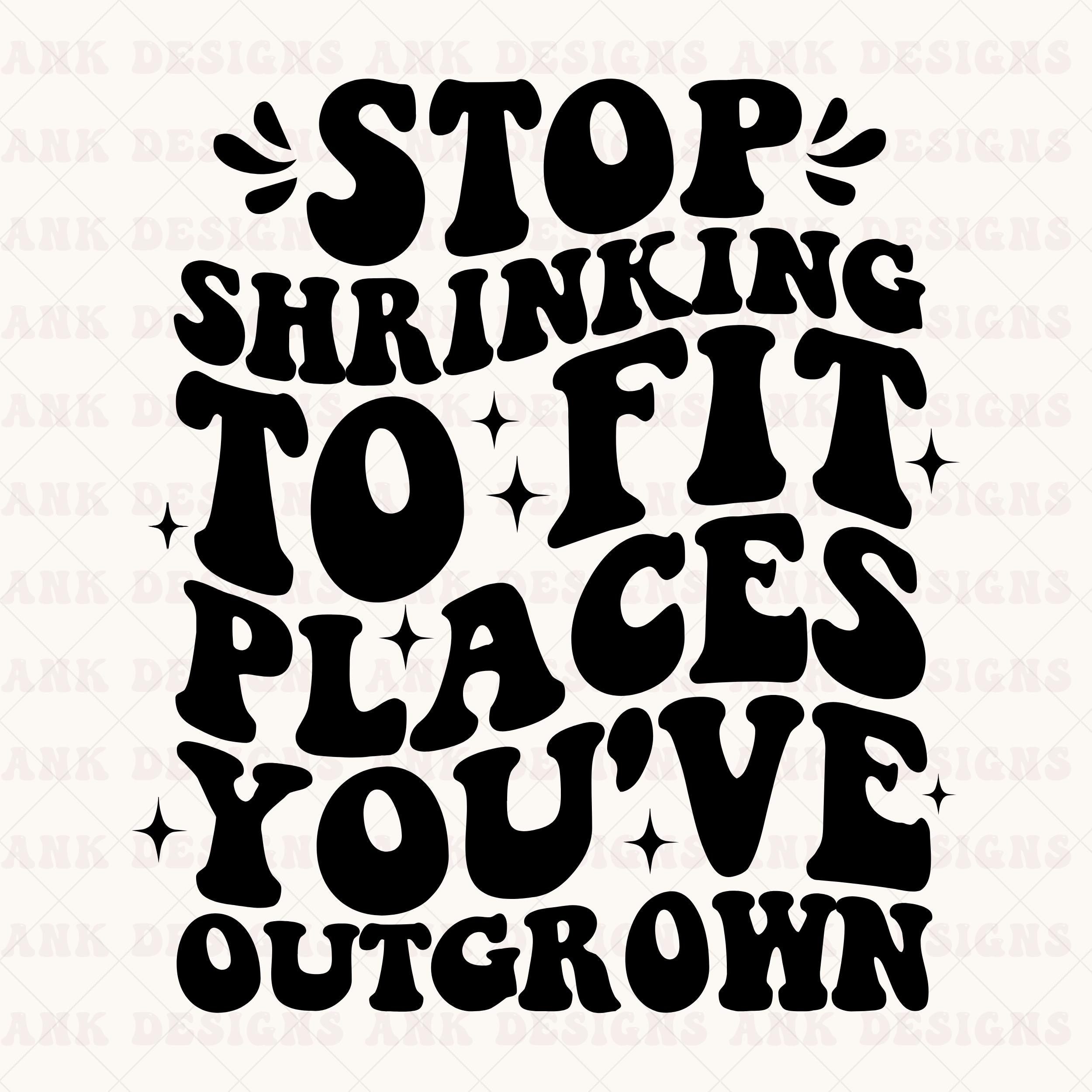 Stop Shrinking to Fit Places You've Outgrown Groovy SVG: Retro Wavy ...