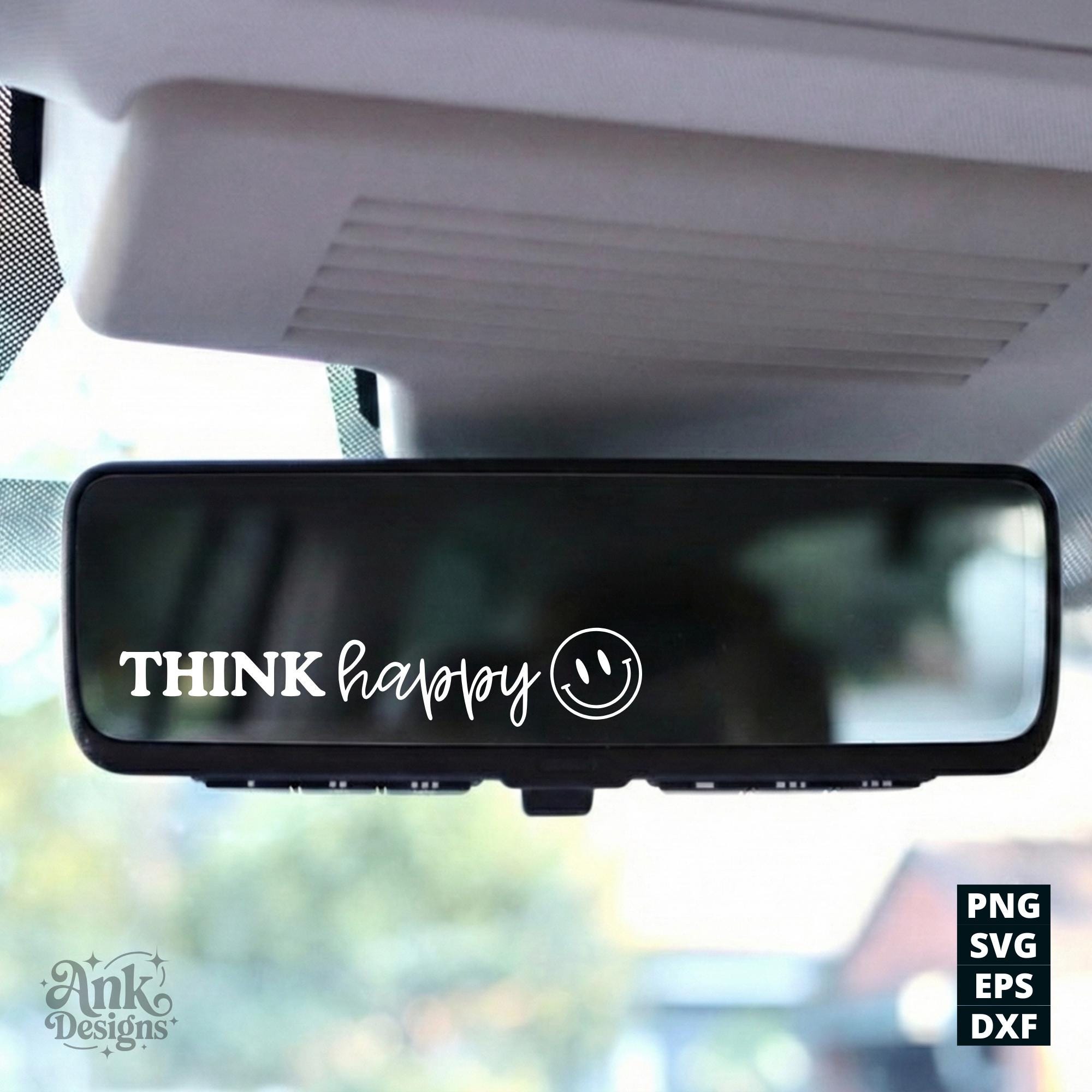 Car Mirror Saying SVG Bundle: 20 Funny Rear-view Decal Designs (digital ...