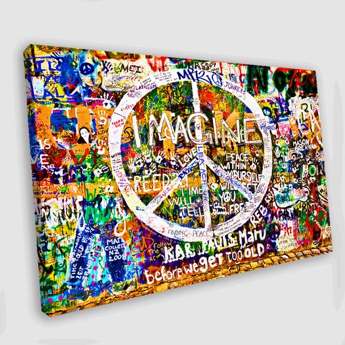 Canvas Wall Art Street Art Painting Mural Canvas Art Graffiti Etsy