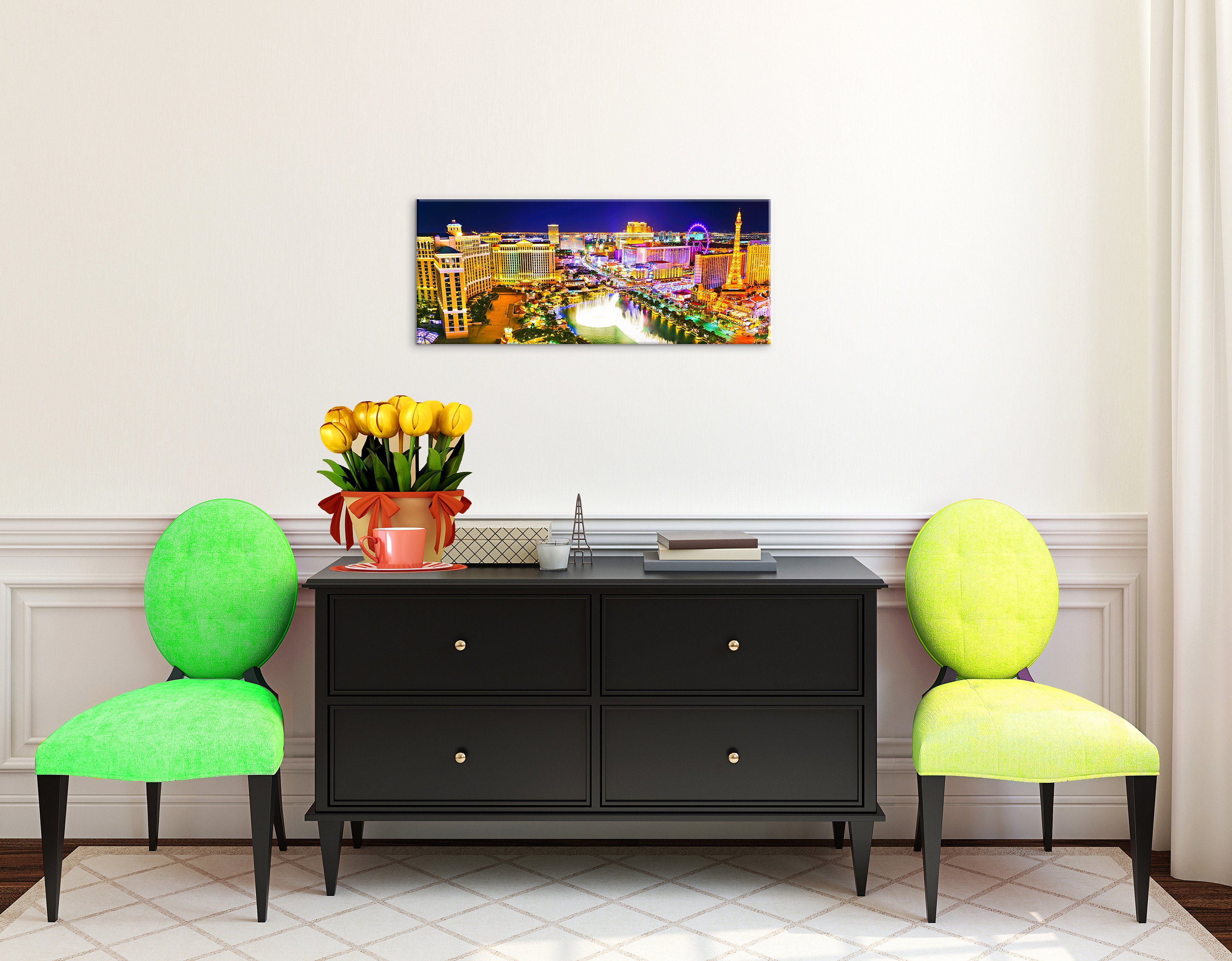 Las Vegas Canvas Art Las Vegas Wall Art Las Vegas Print Las Etsy