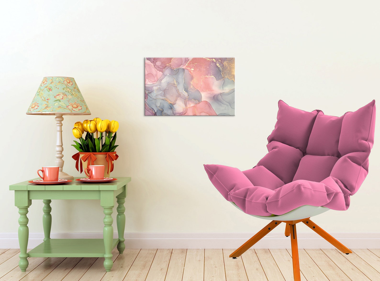 Pink Abstract Wall Art Abstract Painting Abstract Canvas Art Etsy