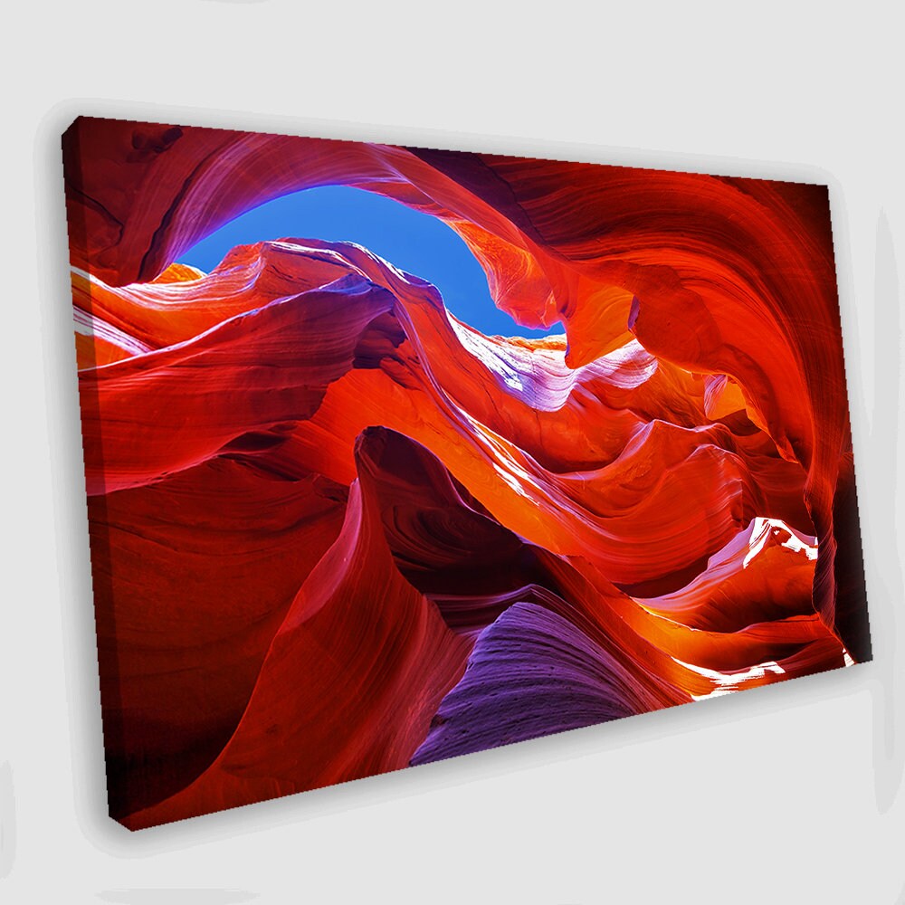 Antelope Canyon Canvas Art Antelope Canyon Wall Art Antelope - Etsy