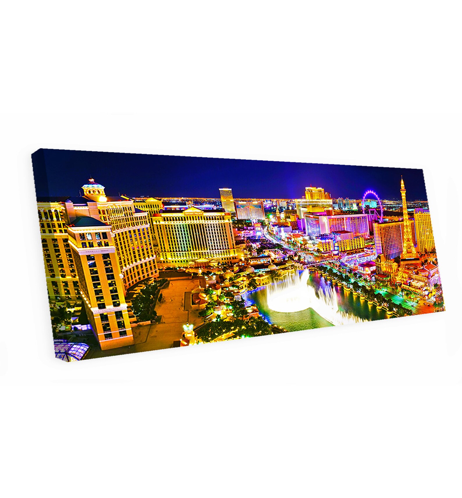 Las Vegas Canvas Art Las Vegas Wall Art Las Vegas Print Las Etsy