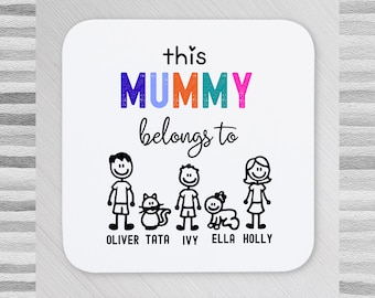 Porta-copos personalizada para o dia das mães Porta-copos personalizada para a mamãe, presente do dia das mães para a mamãe, presente de aniversário para a mamãe, presente para a mamãe, a melhor mamãe de todos os tempos.