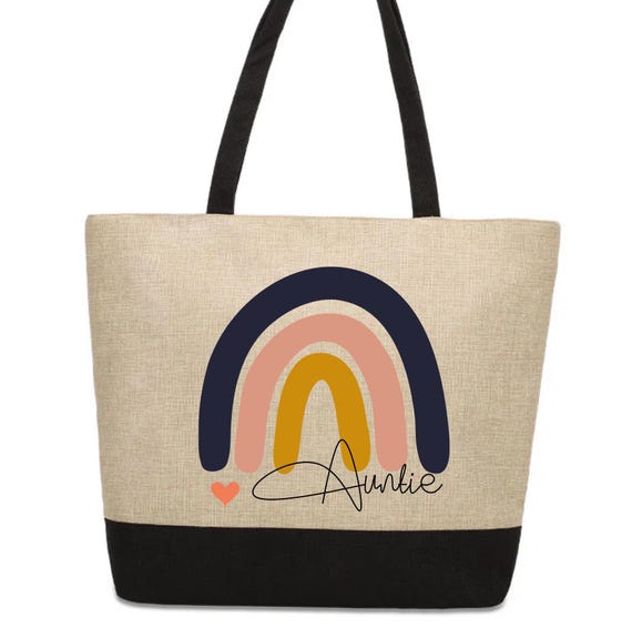 Personalised linen bag hotsell