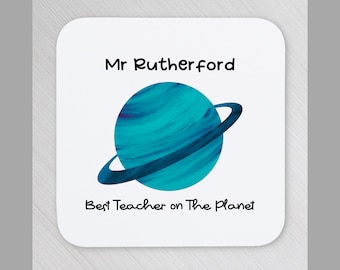Teacher Gift Personalised Coaster Teacher Best Teacher Thank You Coaster Teacher Appreciation Gift End Of School Term Gift Favorite Teacher.