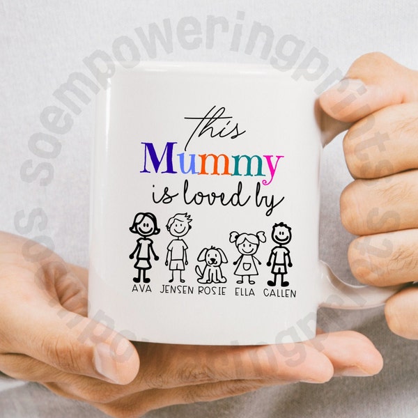 Personalised Mum Mug Custom Mug For Mum Mother's Day Gift For Mum Birthday Gift Mum Xmas Gift For Mum World's Best Mum Mum Mugs Mugs For Mum