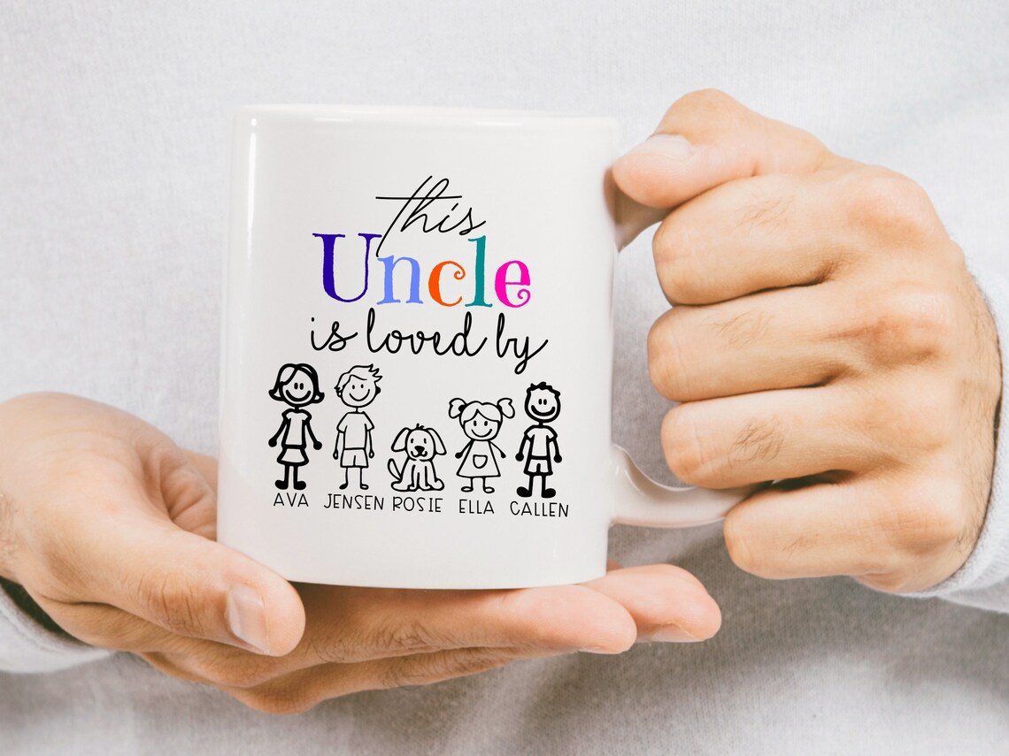 Uncle Mug Custom Mug Uncle Personalised Mug Uncle Gift For Etsy
