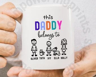 Personalised Dad Mug Custom Mug For Dad Father&#39;s Day Gift For Dad Birthday Gift Dad Xmas Gift For Dad World&#39;s Best Dad Dad Mugs Mugs For Dad