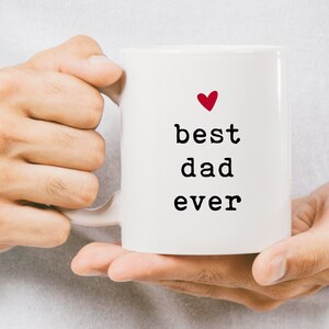 Personalised Dad Mug Fathers Day Mug Fathers Day Gifts Dad Birthday Gift Daddy Xmas Gifts For Dad World&#39;s Best Daddy Dad Mugs Mugs For Dad.