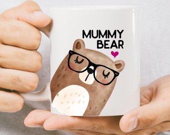 Mummy Bear Mug Mama Bear Mugs Mum Mugs Mothers Day Gift Baby Shower Gifts New Mum Gifts Mum Mugs Mugs For Mum New Parent Gifts Mum Est. 2022