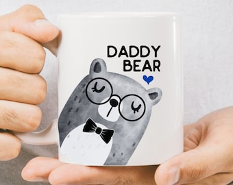 Daddy Bear Mug Papa Bear Mugs Dad Mugs Fathers Day Gift Baby Shower Gifts New Dad Gifts Dad Mugs Mugs For Dad New Parent Gifts Dad Est. 2022