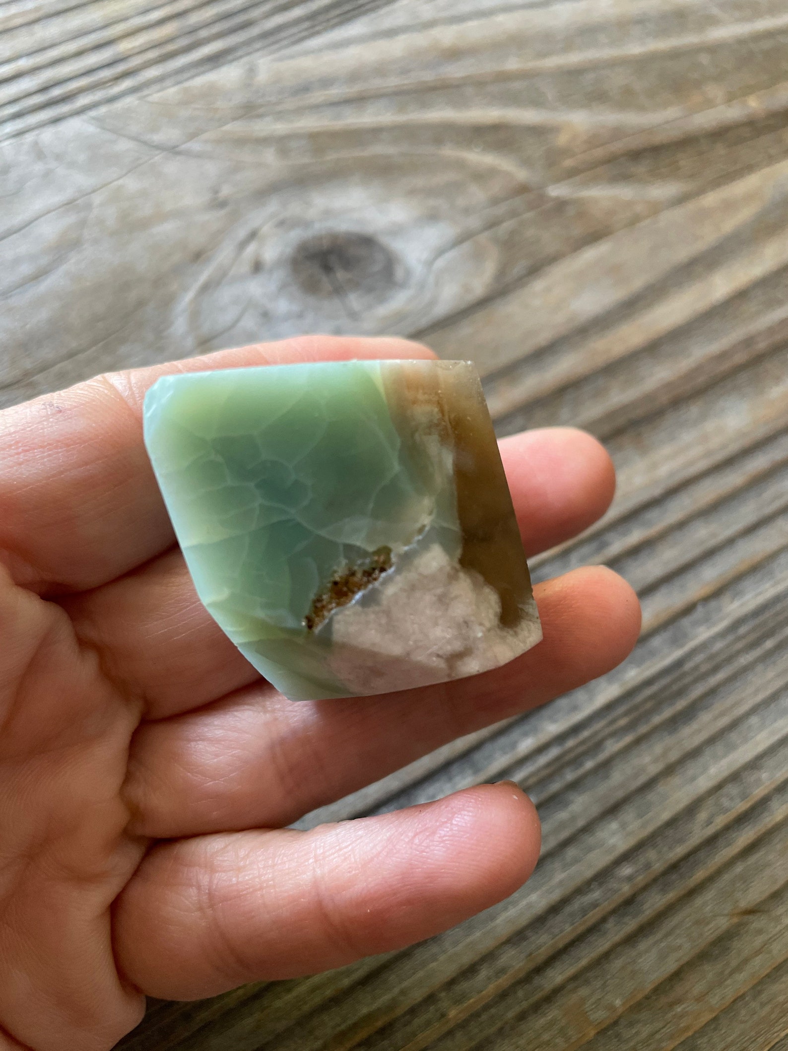 Rare Green Sakura Flower Agate Polished Free Form Etsy UK