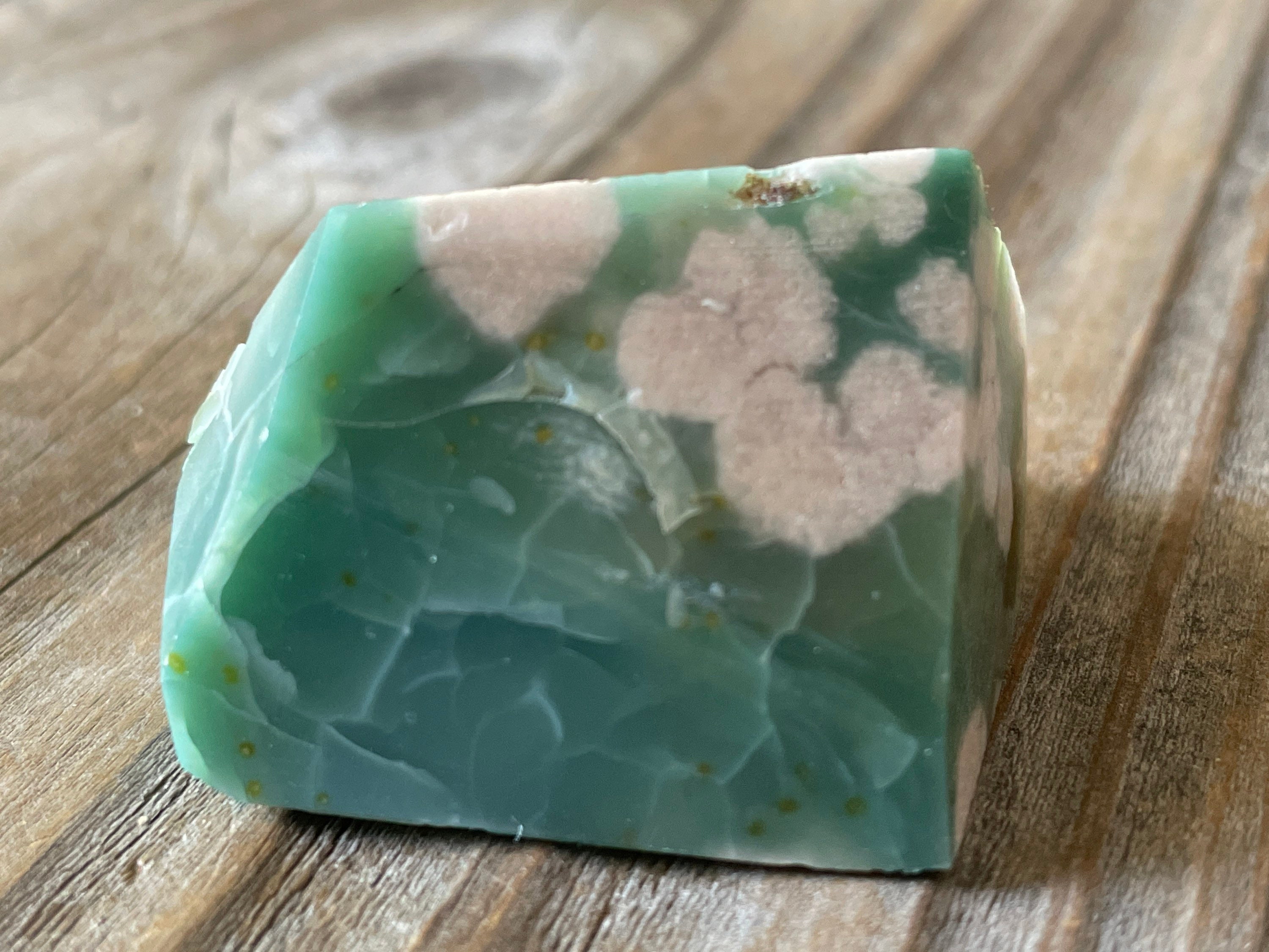 Rare Green Sakura Flower Agate Polished Free Form Etsy