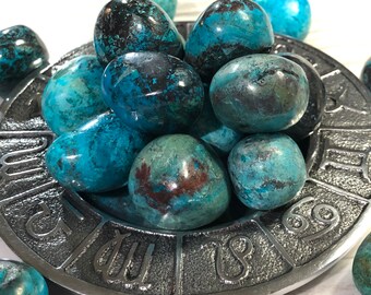 Large Chrysocolla Tumbled Stones