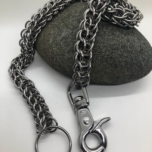 Stainless steel Chainmail wallet chain
