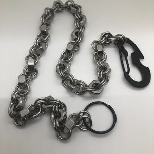 Hex Nuss Kettenhemd Portemonnaie Kette