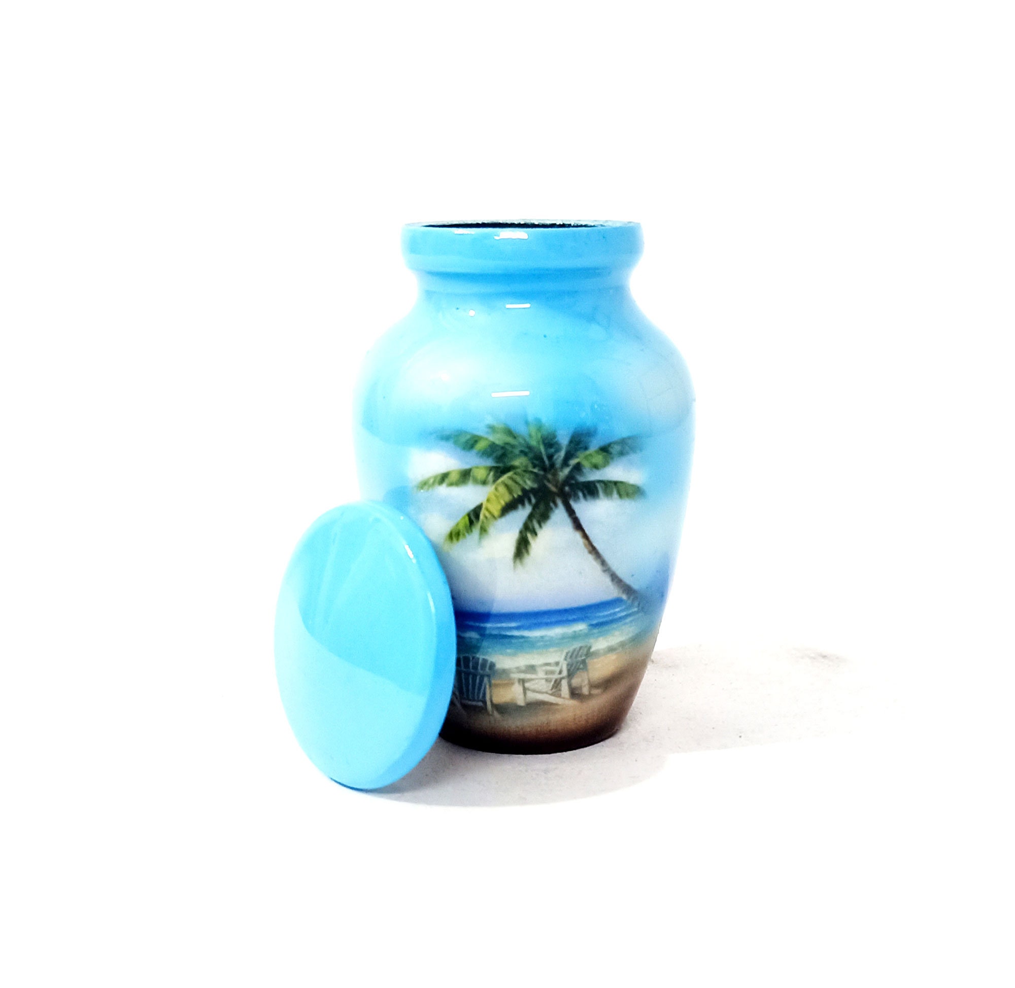 Keepsake Urn Lovely Beach Keepsake Cremation Urn for Ashes Etsy