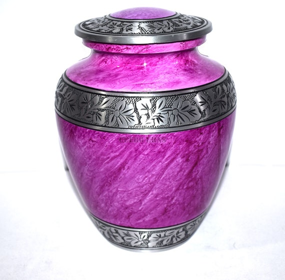 Adult Urn Pink Marble Cremation Urn for Human Ashes Adult Etsy