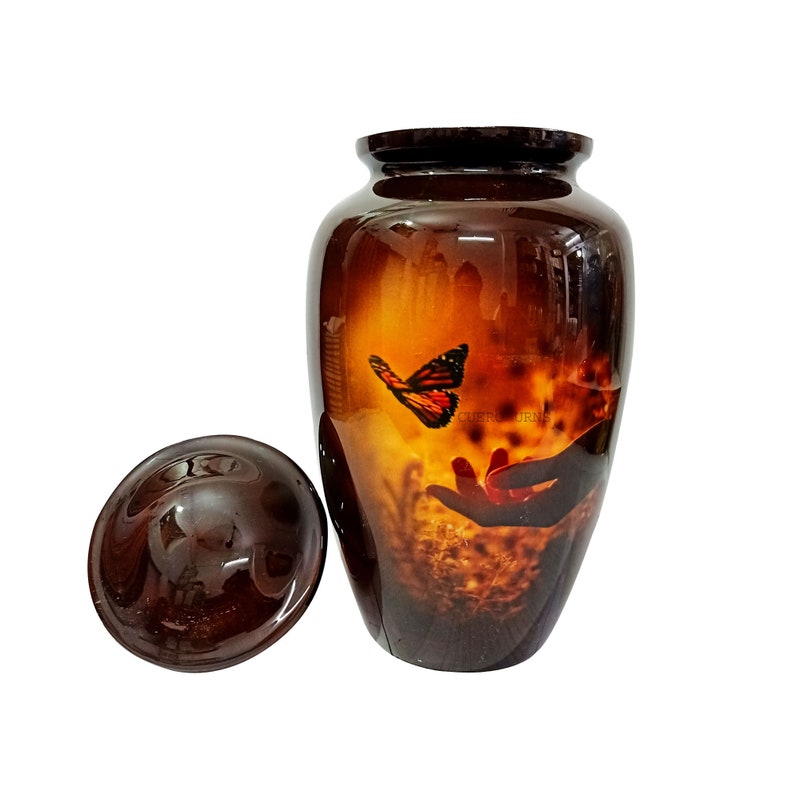 Adult Urn Lovely Butterfly Cremation Urn for Human Ashes Etsy