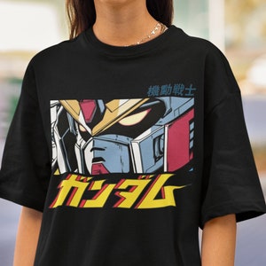Unisex, Gundam Shirt, jaren 90 Anime Shirt, Vintage Shirt, Robot Anime Lovers Tee, Anime T-shirt, Japanse Manga Tshirt, Retro Gundam Anime Shirt
