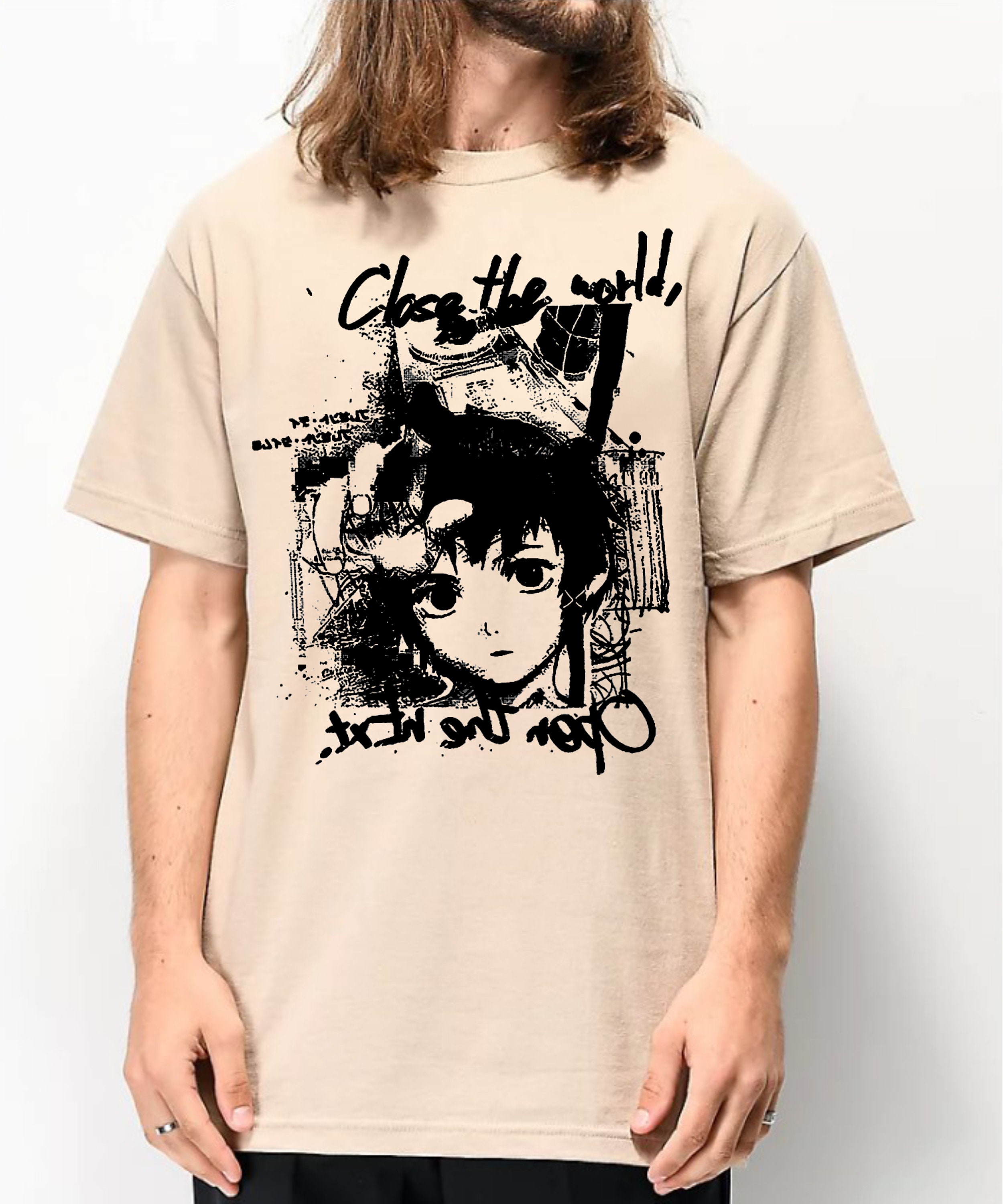 Unisex, Anime Tshirt, 90s Anime Vintage T-shirt, Otaku Ropa Unisex, Anime Tshirt, 90s Anime Vintage T-shirt, Otaku Ropa