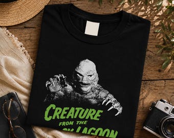 Vintage Creature From The Black Lagoon T-Shirt, Retro Horror Graphic Tee