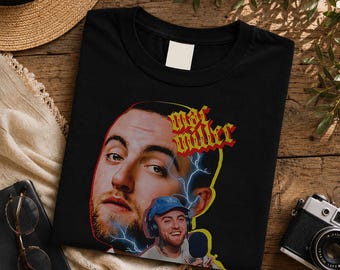 Mac Miller Vintage Concert Tour T-Shirt, Retro Music Graphic Tee