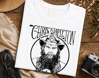 Vintage Chris Stapleton Country Music T-Shirt, Americana Western Cowboy Graphic Tee
