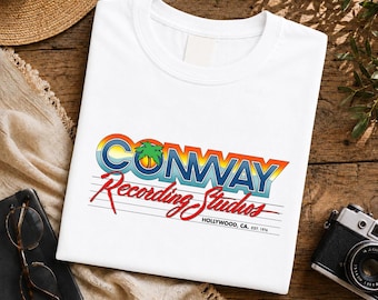 Vintage Conway Recording Studios Shirt, Retro Analog Audio Graphic Tee