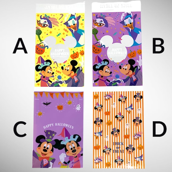 Disney Halloween Treat Bags – Halloween Goodie Bags – Trick or Treat Bag – Disney Halloween Bags – Halloween Party Supplies