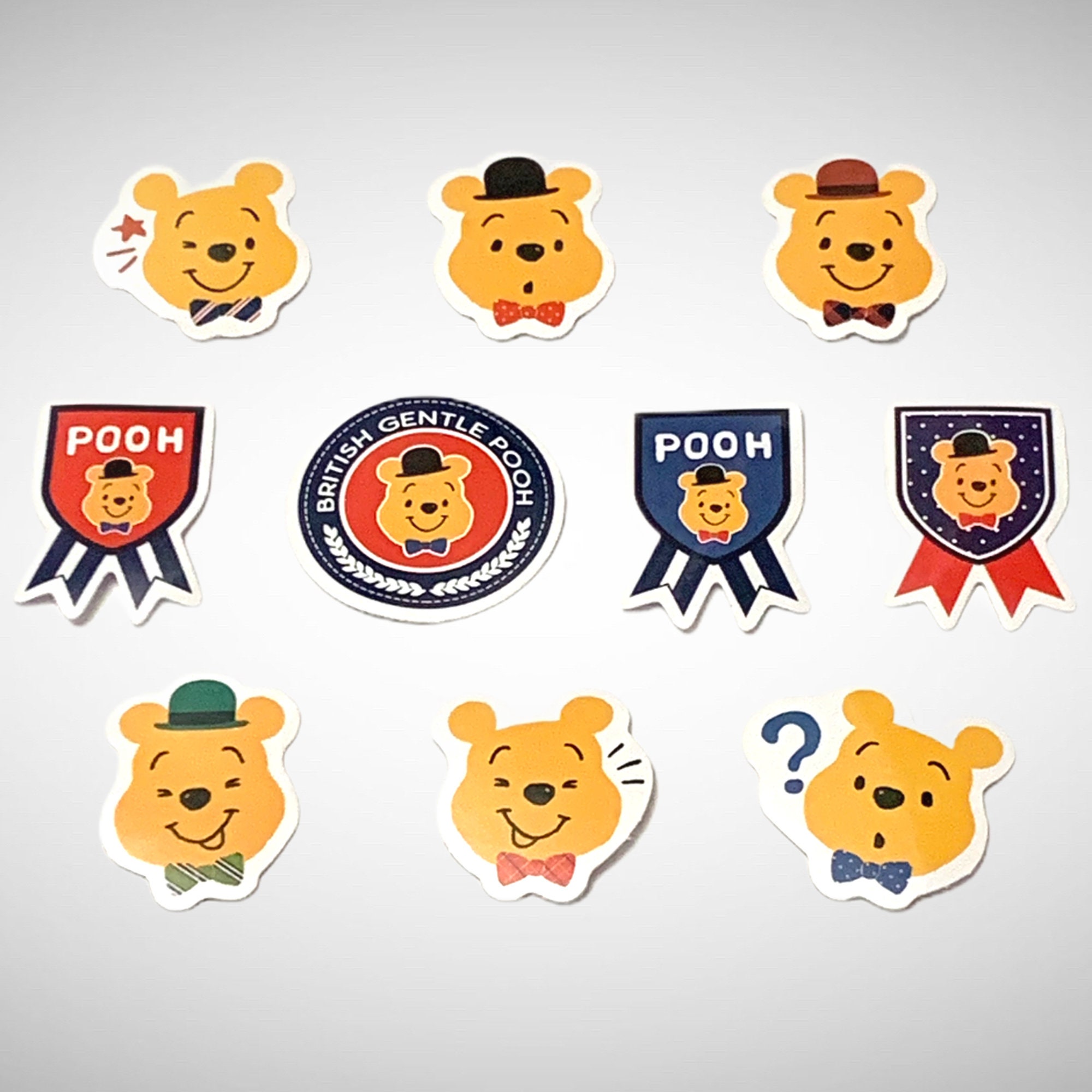 Pooh Sticker Design Winnie the Pooh Sticker Flakes – Sticker Books – Scrapbooking – Card ...
