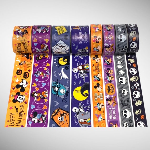 Halloween Washi Tape Disney Washi Tape Halloween Decorations 