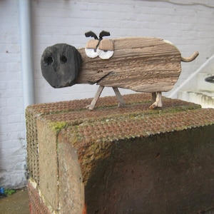 A driftwood friend- real ocean origins-Good Luck!- from Suffolk Coast