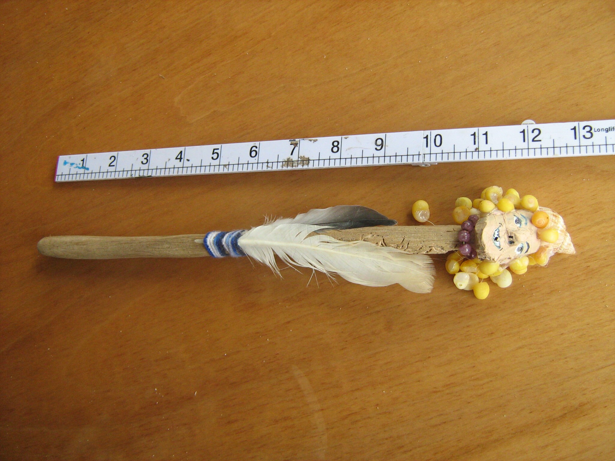 MELANIE Mermaid Tiny Seashell Rattle Shaker-ocean Sounds-felixstowe ...
